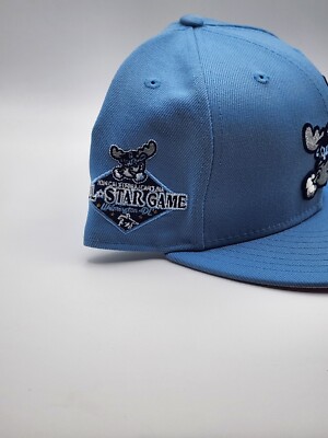 New Era 59Fifty Blue Rocks MLB Fitted Hat Exclusive 7 3/4 Rare