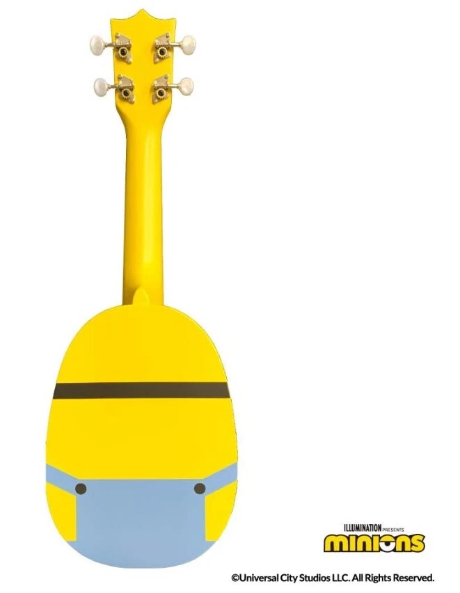 NEW Minions Soprano Ukulele Pineapple w/ Bag Kids Beginner Cute Kawaii Japan - Image 4 of 4