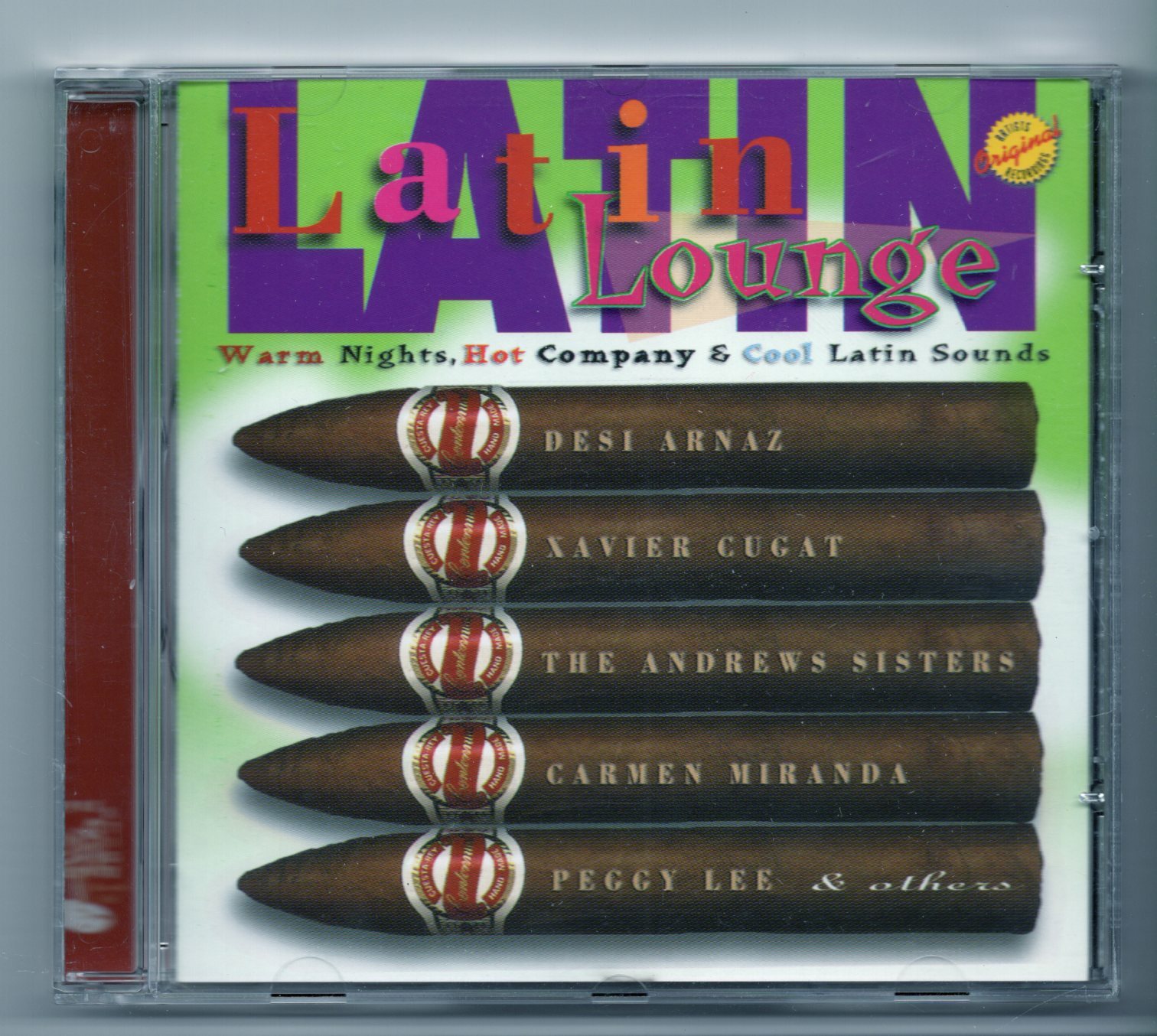 (JG684) Latin Lounge, 20 tracks various artists - 2000 CD