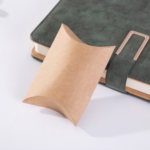 100pcs Candy Boxes Pillow Favor Gift Box Wedding Party Favour Kraft Paper - Picture 8 of 12