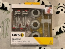 Safety 1   Adhesive D cor Home Safety Kit Grey 24 Piece