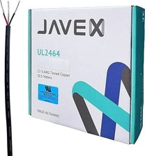 JAVEX AWM UL2464 22-Gauge AWG Tinned Copper 3 Conductors Power, Lighting, L...