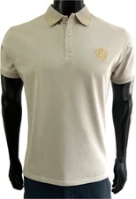 Men Light Brown Polo Shirt Vèrsace