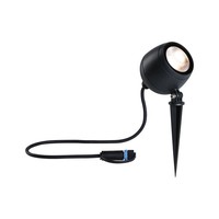 Plug & Shine LED Gartenstrahler Kikolo IP65 3000K 7,2W Anthrazit