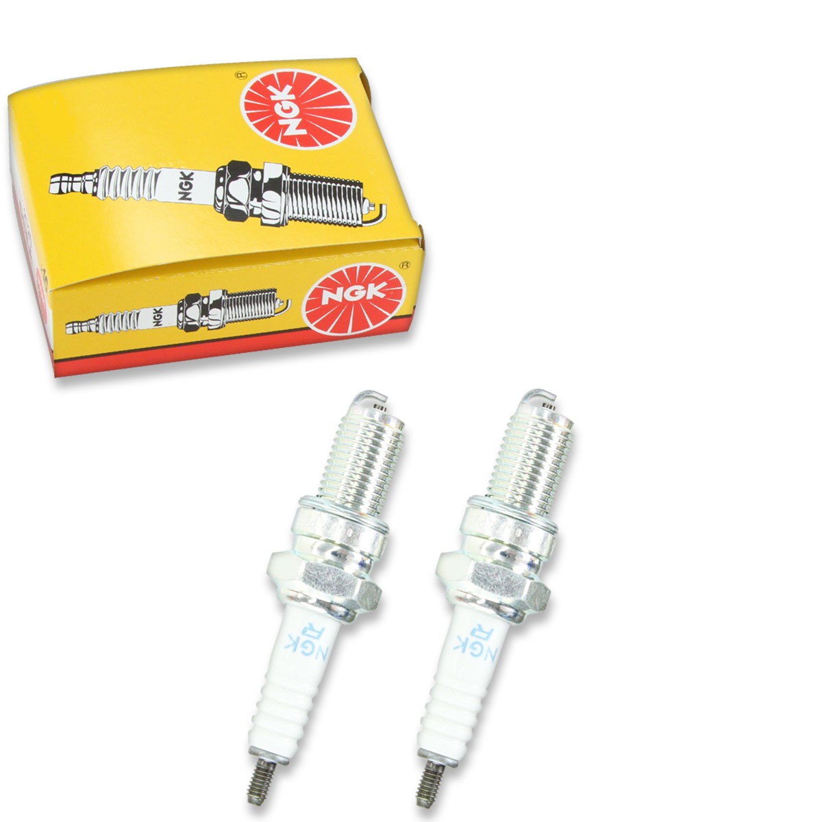 2 pc NGK 7162 DR8EA Standard Spark Plugs for RAX94C RA6HC RA6 R121XLS ne