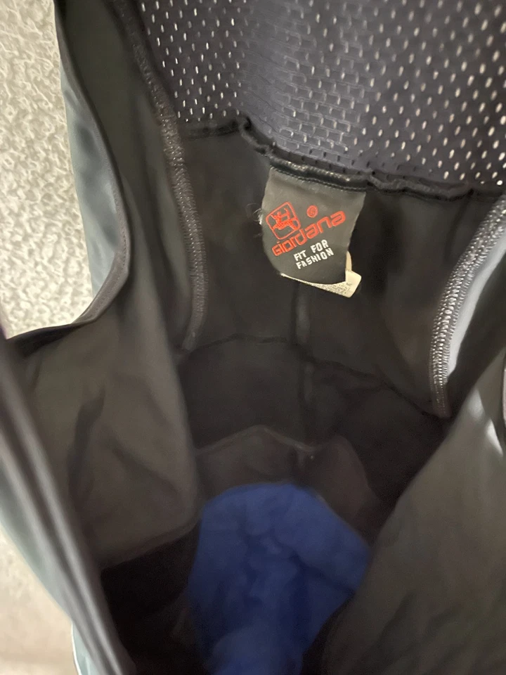 Vintage Giordana Cycling Bib Size Large Gray Stretch Adult - Image 2 of 3