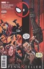 Spider-Man Deadpool #11 NM- 9.2 2017 Stock Image