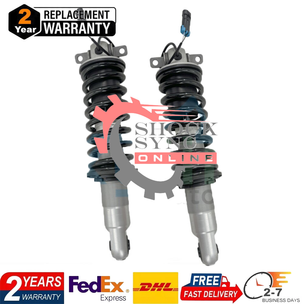 Pair Front Shock Absorber Spring Strut Assys Magnetic Fit Ferrari F430 2005-2009