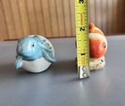 VTG Ceramic Animal Novelty Salt & Pepper Shakers Figurines Clown Fish & Turtle — photo 7
