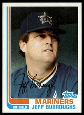 1982 Topps #440 Jeff Burroughs NRMT+