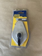 Irwin  Aluminum Alloy Strait-Line Fast Retrieve Chalk Line Reel 50 ft.(2600)