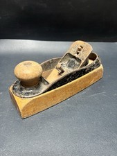 Antique Stanley Transitional Wood Bottom Plane, Patent August 6th 1867.