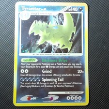 Pokémon TCG Tyranitar 30/100 Stormfront Exclusive Holo Rare 140 HP ENG 2008 on eBay