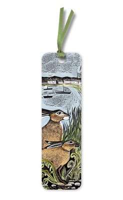 Angela Harding: Rathlin Hares Bookmarks (pack of 10) by Flame Tree Studio (Engli
