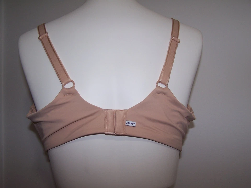 Jockey Smooth & Sleek Microfiber Full Coverage Wirefree T-Shirt Bra Size 36B - Image 2 of 3