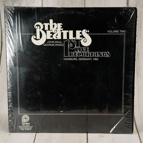 SEALED The Beatles 1st Live Recordings Hamburg Germany LP