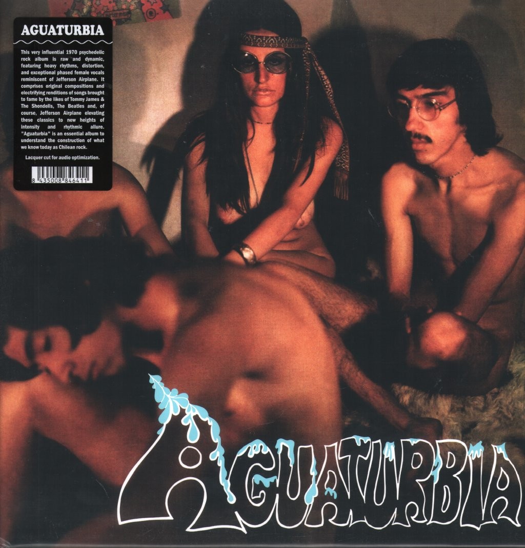 Aguaturbia Self-Titled LP vinyl Europe Munster 2024 reissue with insert MR464