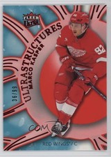 2025-26 Upper Deck Fleer Ultra Ultrastructures Red 36/99 Marco Kasper #SR22of25