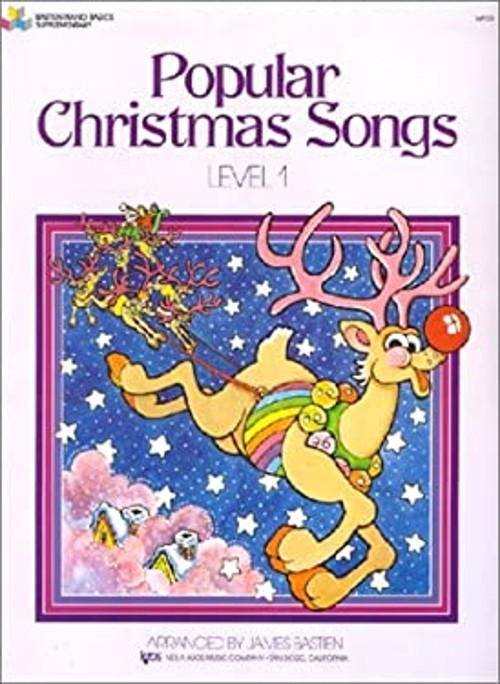 Bastien Popular Christmas Songs Level 1 Pf Hardcover Arr: James B