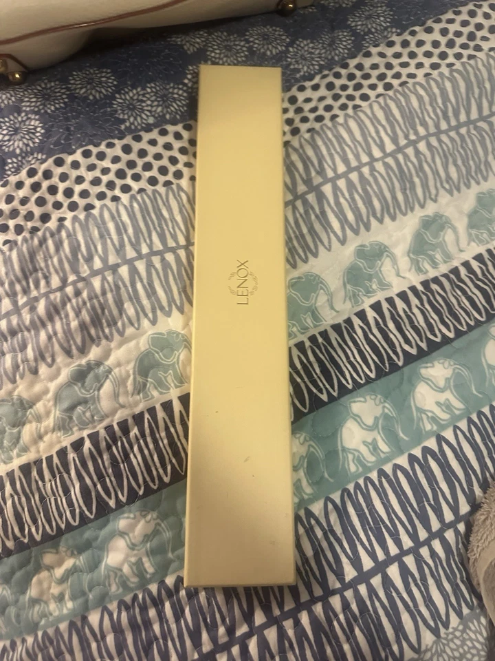 12" Lenox 'Opal Innocence' Wedding Cake Slicer/Server Stainless Steel Blade NIB — 第 3/3 张图片