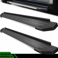 Running Board For 21-26 Jeep Grand Cherokee L 3-row Aluminum Flat Step Ss Edge