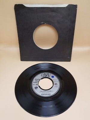 Status Quo Roll Over Lay Down Live! E.P 7'' Vinyl Single Phonogram Vertigo 1975