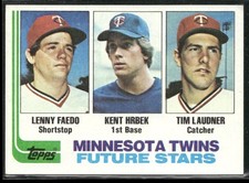 Baseball Topps Twins Future Stars (Lenny Faedo / Kent Hrbek