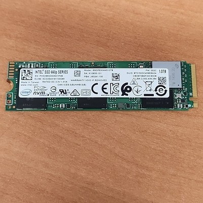 INTEL 1TB M.2 NVMe 2280 SSD SSDPEKNW010T8
