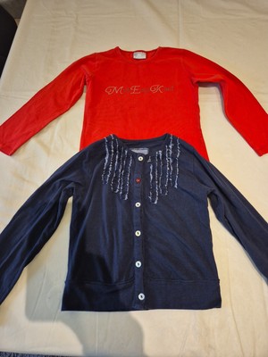 Mek Mer Easy Kind T-Shirts Gr.116cm Blau Und Rot