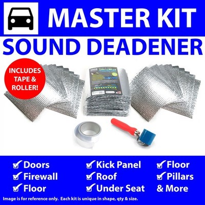 Heat & Sound Barrier 1928-1932 Early Cars Master Pro+ Kit Tape & Roller 