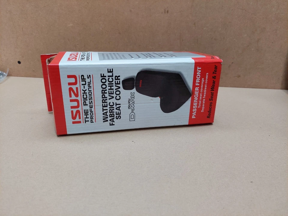 Cubierta de asiento delantero izquierdo Isuzu D-Max 2017-2020 IACC2730LH genuina NUEVA Foto 2 de 4