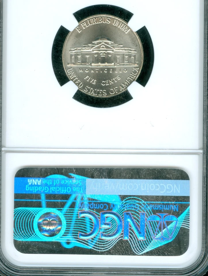 2025 D JEFFERSON NICKEL 2 COIN SET NGC MS69 FS MAC FINEST VERY RARE POP-2 . - Image 2 of 2