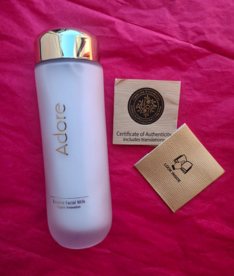 Adore Cosmetics Essence Facial Milk Moisturizer Face/Neck Unscented 120ml