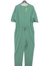 Oliver Bonas Women's Jumpsuit UK 16 Green Polyester