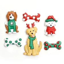 Dress It Up Embellishments-Feliz Navidog