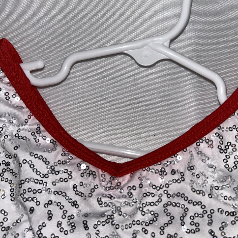 Disfraz de Baile Revolución Niño Grande Blancanieves Lentejuelas Tul Vestido Halloween Foto 4 de 4