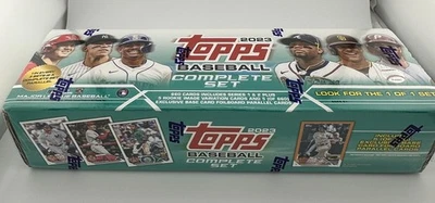 2023 Topps Complete Baseball Set – 660 Cards + 5 Rookie Variations 5 Foilboards
