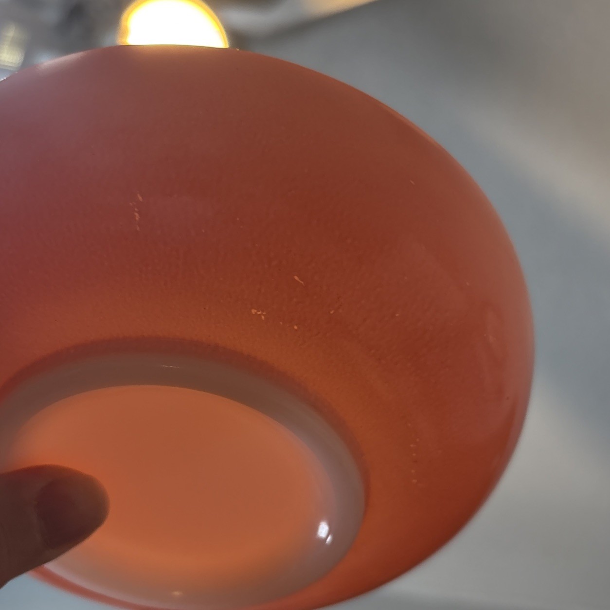 Vintage Hazel Atlas “It’s a Dilly” Pink & Brown Platonite Bowls Lot Of 4