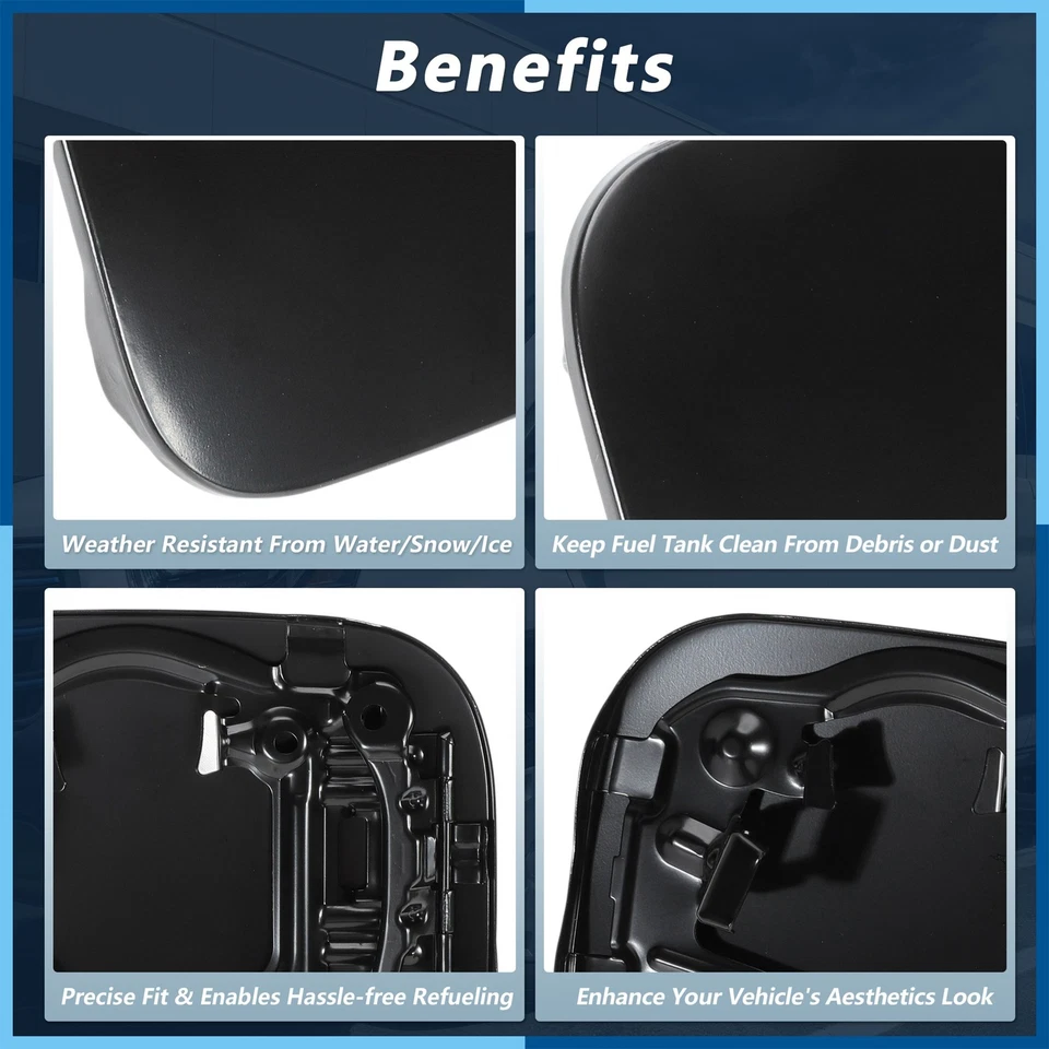 Fuel Tank Door for Toyota RAV4 Fuel Filler Door Cap No.77350-42070 - Image 4 of 4