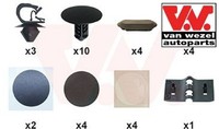 VAN Wezel 1506797 Montagesatz FüR Motorhaube FüR Dacia