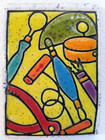 Original ACEO CERAMIC ART Pottery Tools Yellow - Kiln Fired | PotteryApocalypse — photo 5