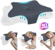 Almohadas Ortopedicas Para Cervical Alivio Dolor Cuello Foam Memory Dormir Bien