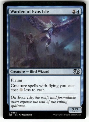 Warden of Evos Isle #385 (NM) Foundations Jumpstart J25 Magic MTG