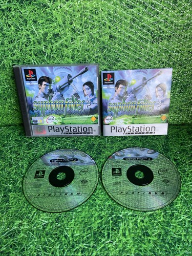 Notice Syphon Filter 2 Platinium – Sony PlayStation 1 – Bon état, Livret D'origine