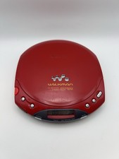 Sony CD Walkman ESPMAX D-E220 Red Works 