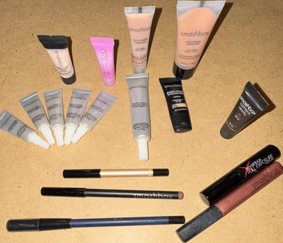 Smashbox Makeup Bundle Primer BB Cream Mascara Gloss Liner Travel Size Lot