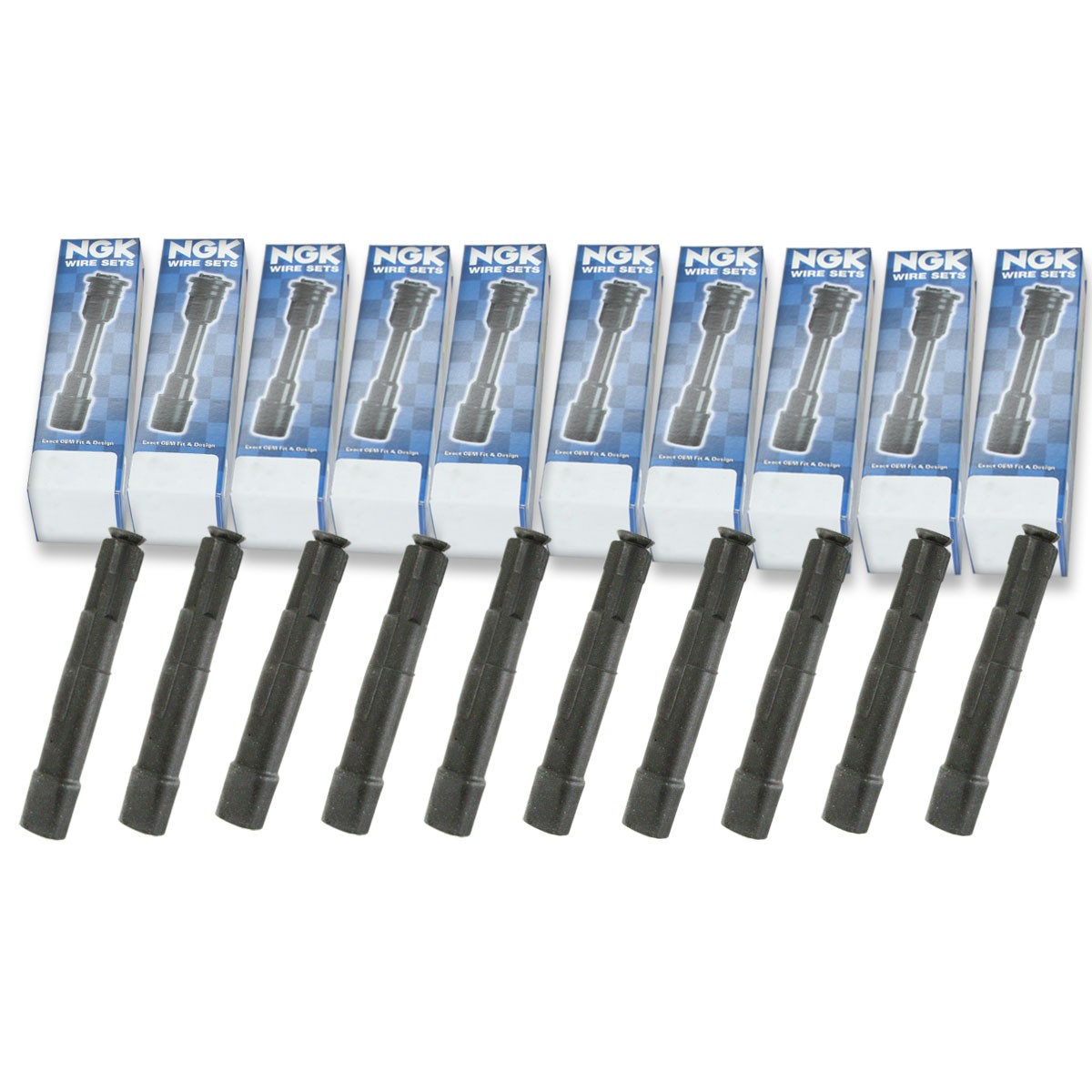 10 pc NGK 58937 CPB-EU006 Ignition Coil Boots for SPP57E SPP57 SPB121 702462 ig