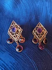 Mid-Century COSTUME EARRINGS Screw-back/Clip-on - Vtg 1960s