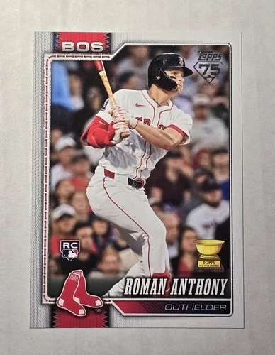 2026 Topps Series 1 Roman Anthony RC #189 Red Sox Base Rookie Card