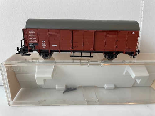 Fleischmann HO 5853K DRG 4 Rad LWB Entlüftungswagen "Halle 5583 Gml" in OVP | Condition: Used